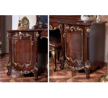 Туалетный столик с зеркалом Элиза Люкс (орех)