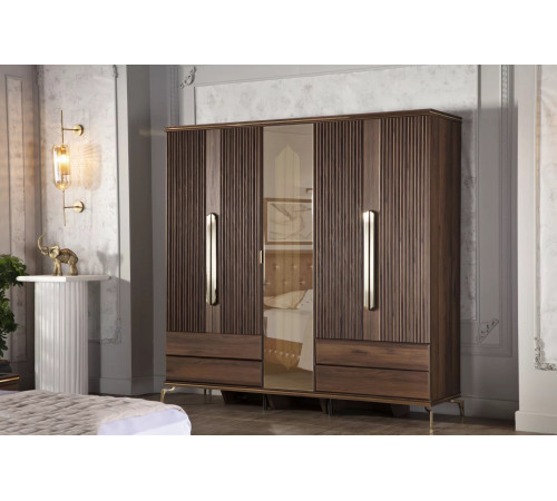 Пятистворчатый шкаф Монтего MONT-33