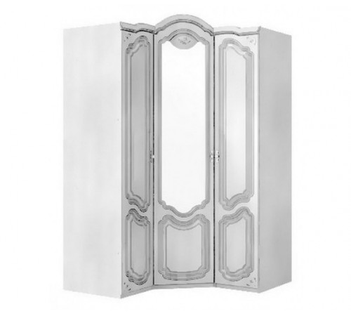 Угловой шкаф Орхидея СП-002-18 (белый)