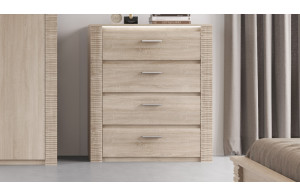 Комод для спальни Элана 850, цвет Бодега белая