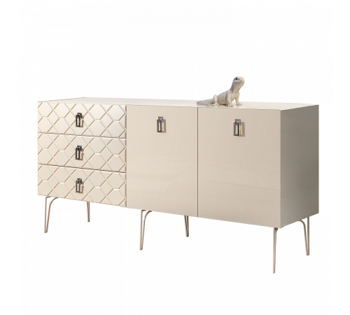 Комод для гостиной Богемия Фарфале (Bogemia Farfalle) БМКМ-4(Fa)