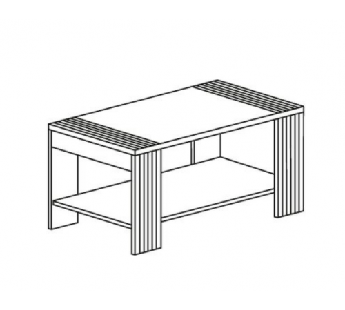 Столик журнальный Орлеан 843 ясень светлый