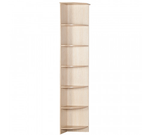 Стеллаж угловой открытый Инна 607 светлый